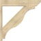 Ekena Millwork Funston Slat Rough Sawn Outlooker, Douglas Fir, 8"W x 42"D x 42"H OUT08X42X42FST06RDF - alternate 3